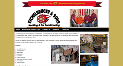 Desktop Screenshot of eichelbergerhvac.com